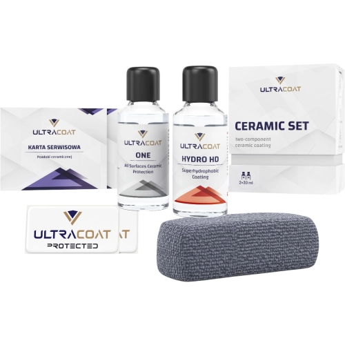 ULTRACOAT CERAMIC SET 30ML zestaw powłok ceramicznych